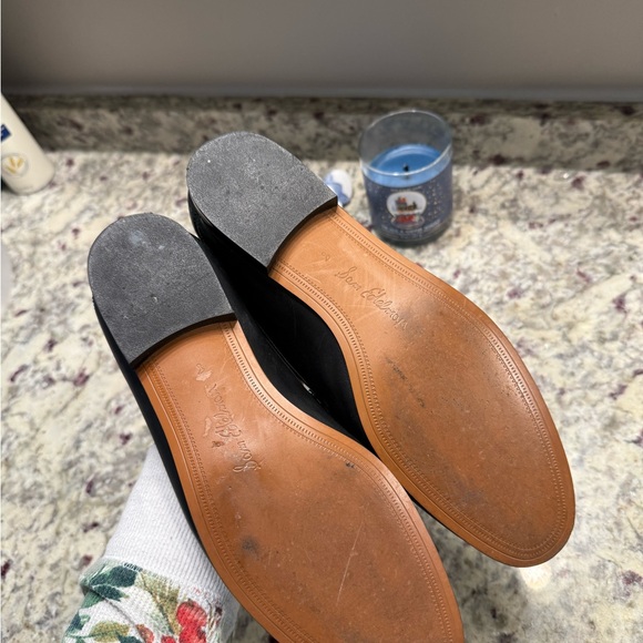 Sam Edelman Black Loafer Shoes Classic Preppy - Picture 9 of 11